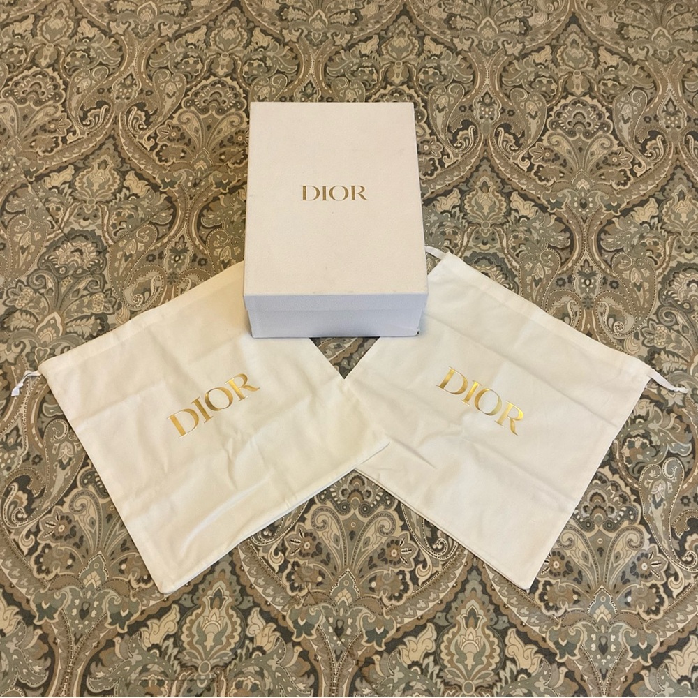 Dior Shoe Box and 2 Dust Bags